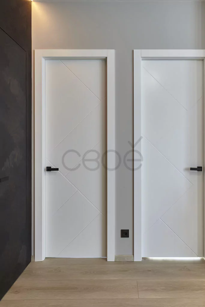 Двери с фрезеровкой
